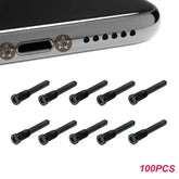 100pcs Bottom Screw Repair for Apple iPhone 15 11 12 13 14 Pro Max Mini X Xr XS 5s 6 6s 7 8 Plus Pentalobe Screw Replacement